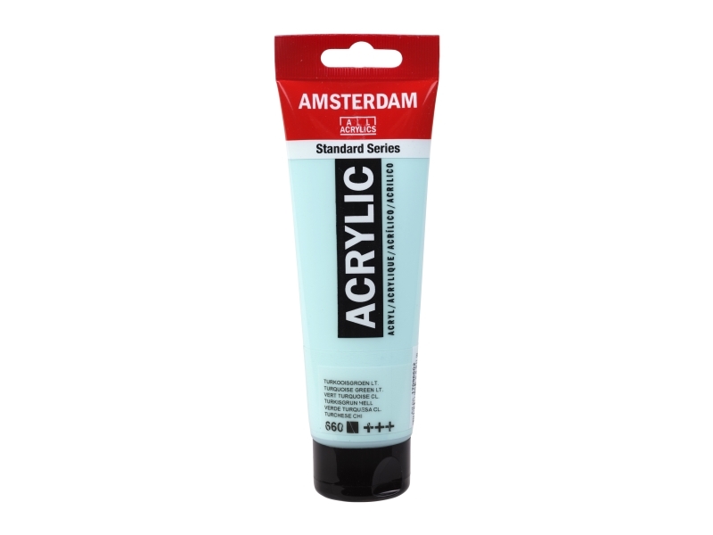 Artequipment Amsterdam Standard Series Acrylic Tube Turquoise Green Light 660