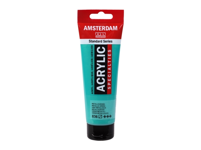 Amsterdam Standard Series Akryl-Rør Metallic Green 836