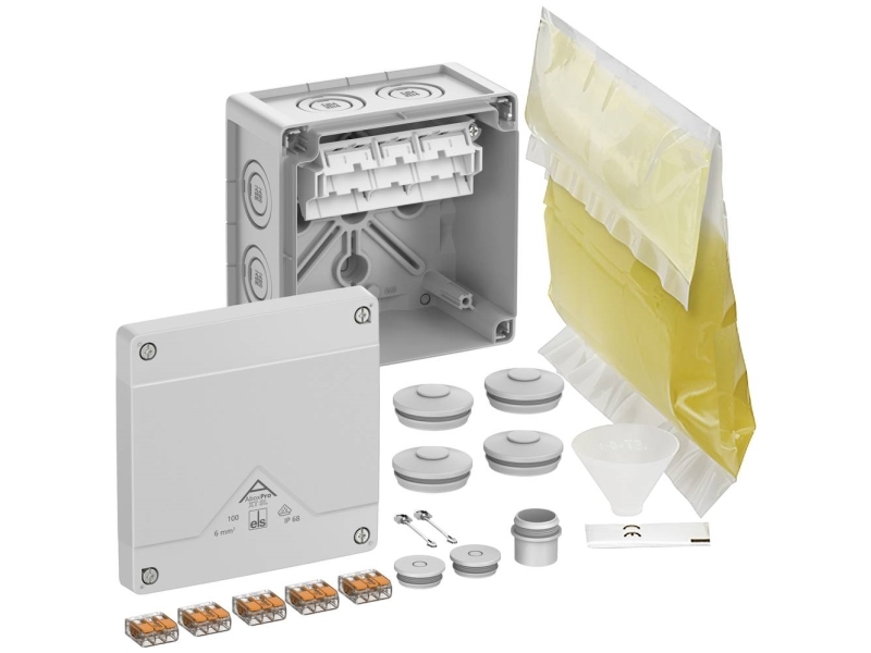 Spelsberg Abox Pro Xt Sl-6² Abzweigkasten, Schutzart Ip68, Max. Leit (40646001)