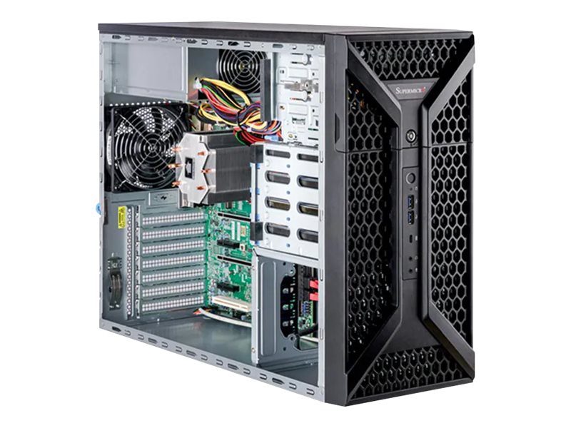 Supermicro Up Workstation 531a Il Mid Tower Ingen Cpu Upp Till Ram 0 Gb Ingen Hdd Ingen Grafik Gigabit Ethernet 10 Gigabit Ethernet Inge