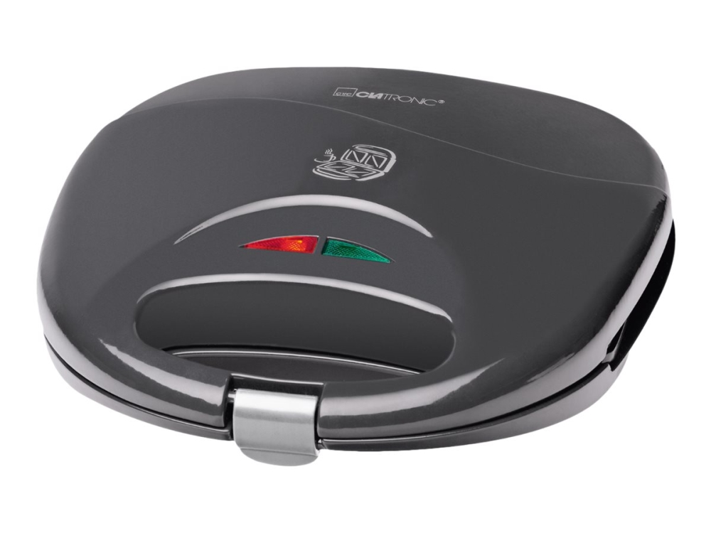 Clatronic ST 3477 - Smörgåsgrill - 750 W - grå | Köksapparater - Bröd & Rostat bröd - Brödrostar | GameStuff