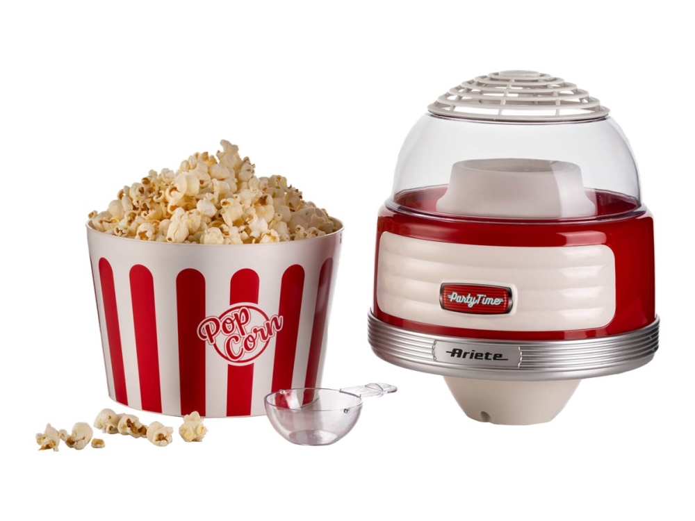 Ariete Party Time 2957 - Popcornmaskin - 1.1 kW - röd | N - A | GameStuff