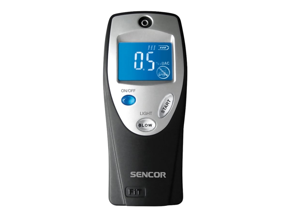 Sencor SCA BA02 - alcohol tester - black / silver