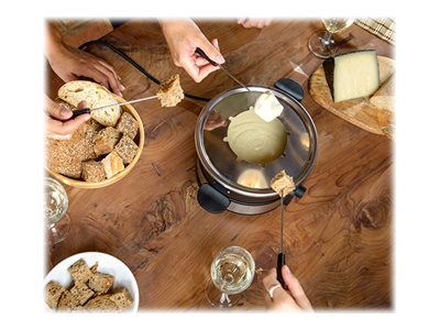 Taurus FF2 - Fonduegryde - 2 liter - 1 kW - sort/rustfrit stål