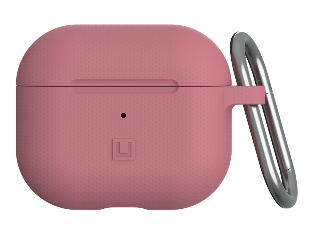 [U] Protective Case for Airpods (3rd Gen, 2021) - Dot Dusty Rose - Taske til trådløse øreknopper - silicone - støvet rosa - for Apple AirPods (3. generation)