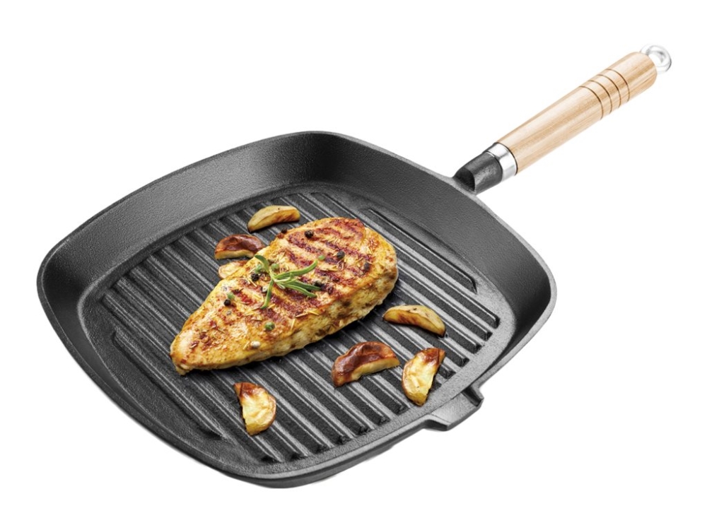 Patelnia Lamart grillpanna Zeliwna 24cm | Köksutrustning - Grytor & pannor - Grillpannor | GameStuff