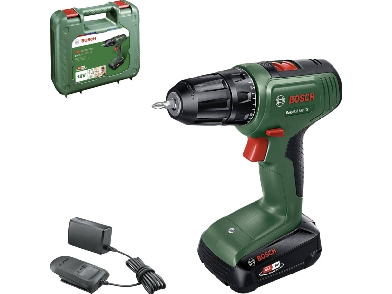 Bosch AKKUSKRUEMASKINE EASY 18V-38 1X2,0AH Skruemaskine - 06039D8003