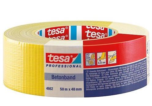 Tesa Tesa 04662-00199-00 Tekstiltape Tesa Professional Gul (L X B) 50 M X 48 Mm 1 Stk
