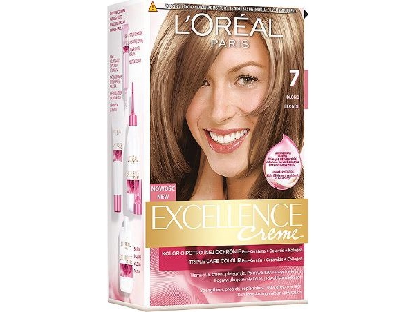 LOreal Excellence Creme Hair Color 7 Blonde | Hårvård - Hårvård märken - LOreal | GameStuff