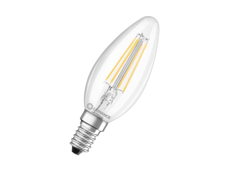 Osram Ledvance LED-pære E14 4W/827 E14 VERDI CL B FIL 40 ikke-dim 4W/827 4058075438637