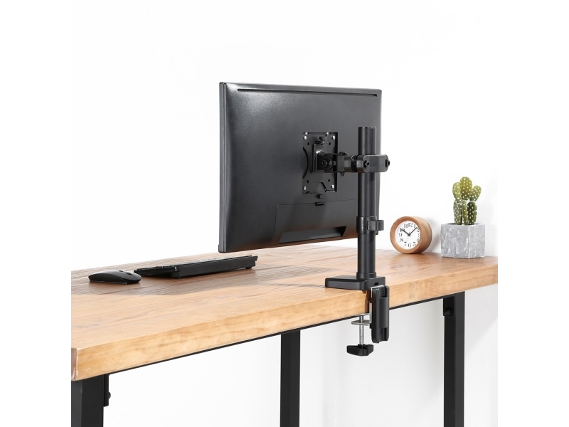 Maclean MC-983 LED LCD monitorius stulpelio tvirtinimo kronšteinas 8kg laikiklis vamzdžio vamzdžio skersmuo 28-60mm 17-32'' ekranas