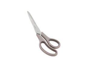 Küchenschere 25 Cm Grau-Braun Pp/Edelstahl, 12 Stk/Krt