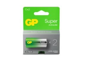 Batterie Gp Super Alkaline C 2Er-Pack, 20 Stück/Pkg