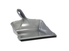 Kehrmaschine Vikan 210Mm Rpp Mit Gummilippe Grau, 12 Stk./Krt