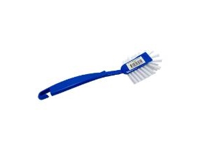 Geschirrspülbürste Soft/Medium Max Eco Pet/Rpp Mit Schabkante Blau, 40 Stück/Krt