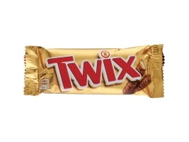 Chokladkaka Twix, 50 g, förpackning med 32 st. | Catering - Godis, snacks och choklad - Choklad | GameStuff