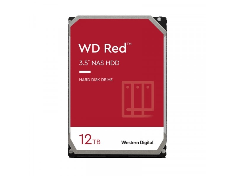 Western Digital Wd Red Plus 12 Tb 7200 Rpm 3.5  " Serial Ata Iii