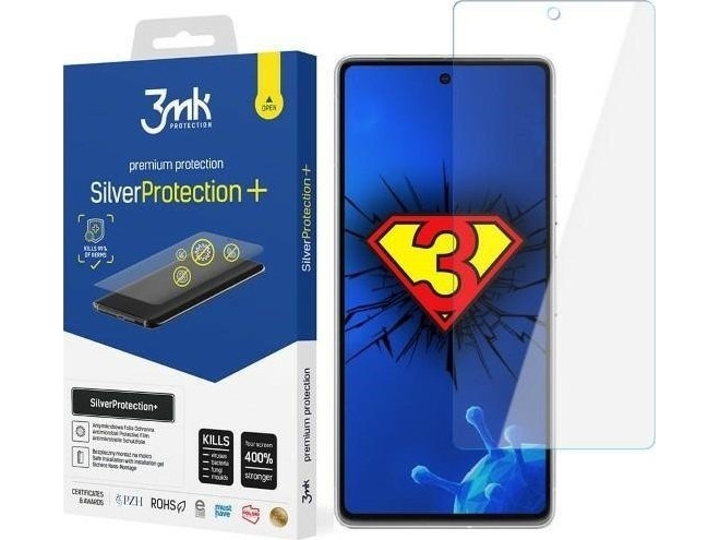 3Mk Silverprotection+, Google, Pixel 7 5G, Anti-Bakteriel, Slagbestandig, Transparent, 1 Stk