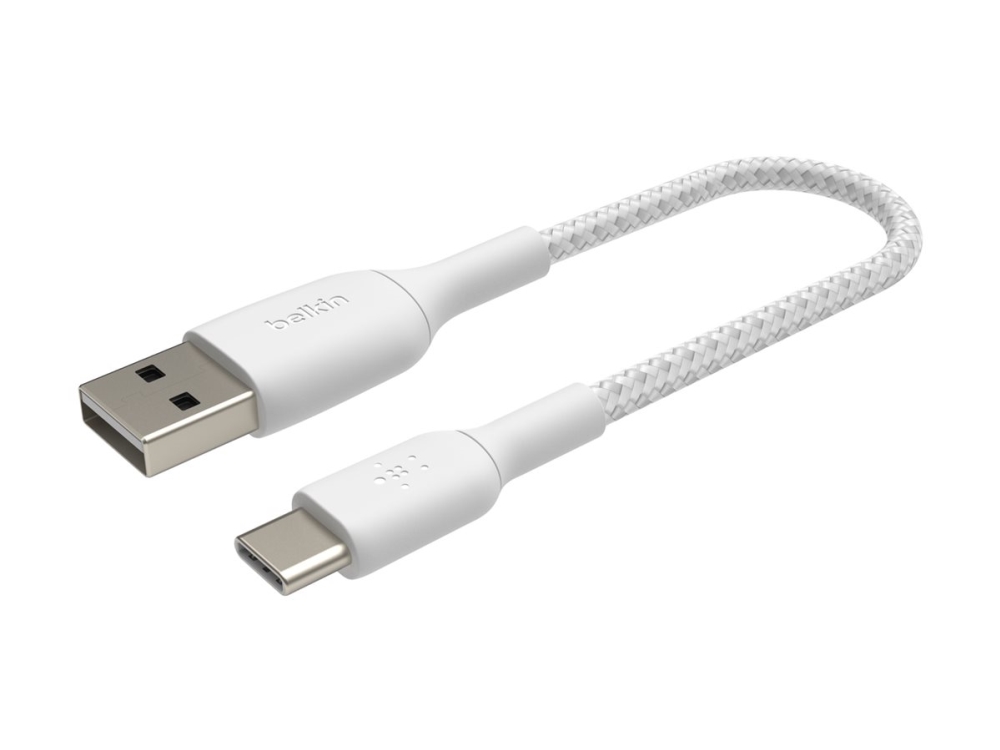 Belkin Boostcharge - Usb-Kabel - Usb-C (Han) Til Usb (Han) - 15 Cm - Hvid