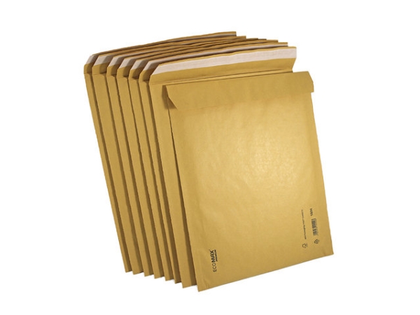 Luftpolstertasche Ecomax 170X225mm Braun Nr. 13/C Innen 145X215mm 100Stk/Packung