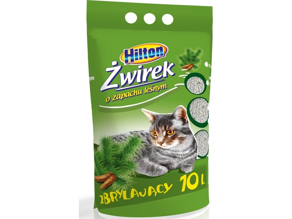 Hilton Bentonit Klumpendes Waldkatzenstreu - 10 Liter