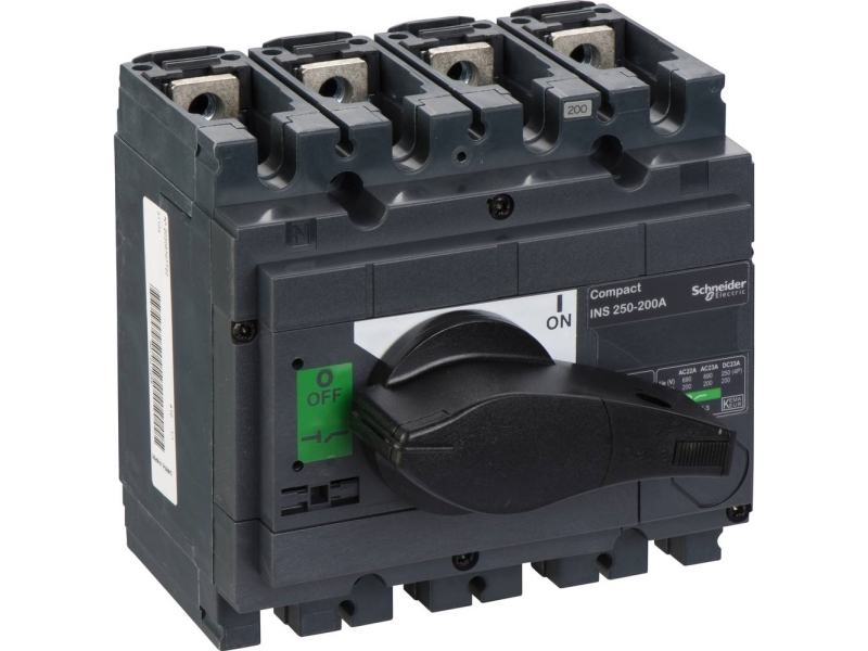 Lastafbryder Compact Ins250 200A 4P