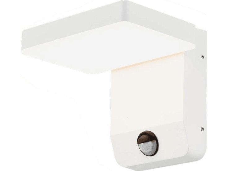 V-Tac Wandleuchte 17W Led Außen-Wandleuchte, Weiß, 4000K, Ip65, Mit Bewegungsmelder