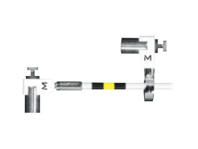 Mobilis 001327, 1,8 m, Avain, Terästä, Valkoinen