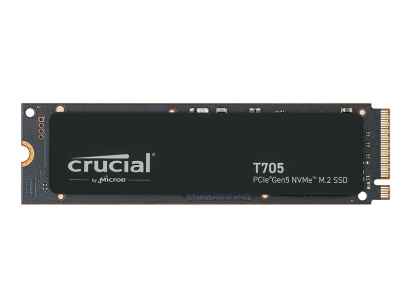 Crucial T705 - Ssd - Krypteret - 4 Tb - Intern - M.2 2280 - Pci Express 5.0 (Nvme) - Tcg Opal Encryption 2.01