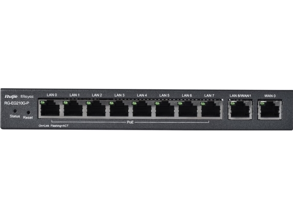 Router Ruijie Net Router 1000M 10Port 1Sfp+/Rg-Eg210g-P Ruijie