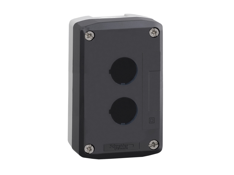 Schneider Electric XALD02, Knapplade, Grå, Polykarbonat (PC), IP66, IP67, IP69, IP69K, IK03, Klasse II