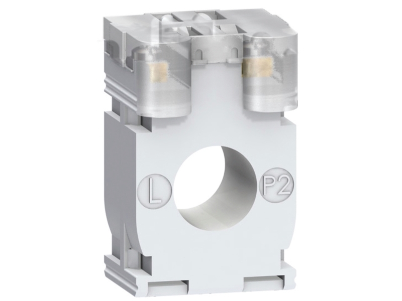 Schneider Electric Schneider Electric Strömtransformator 1-fas Primärström: 100 A Sekundärström: 5 A Kabelgenomföring Ø: 21 mm 1 st | EL Artiklar - Andra EL - Inbyggda mätinstrument | GameStuff