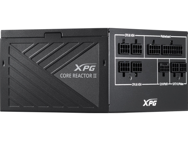 Xpg Core Reactor Ii - Strømforsyning (Intern) - Atx12v 3.0/ Eps12v 2.92 - 80 Plus Gold - Ac 100-240 V - 750 Watt - Aktiv Pfc - Europa - Sort