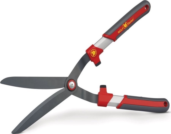 Wolf-Garten Hedge Trimmer Hs-Cp, Small (Red/Grey, Aluminum Handles)