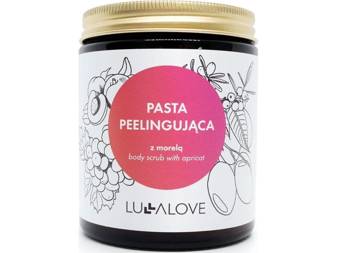 LullaLove oplysende pasta-peeling til kroppen Lullalove