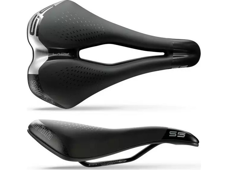 Selle Italia Siodło Selle Italia Sport S 5 Lady Superflow L (Id Match - L3) Fec Alloy 7, Soft-Tek, Żelowe Sort (New)
