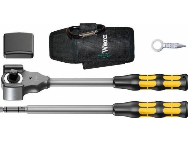 Wera 8002 C Koloss, Rustfrit stål, Sort, Gul, Sort, Gul, 1/2, Tjekkiet, 1,75 kg