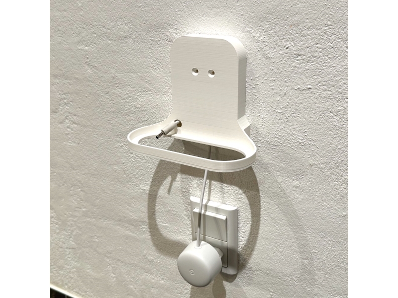 Light Solutions Vægbeslag til Google Nest Hub m. ledningsskjuler