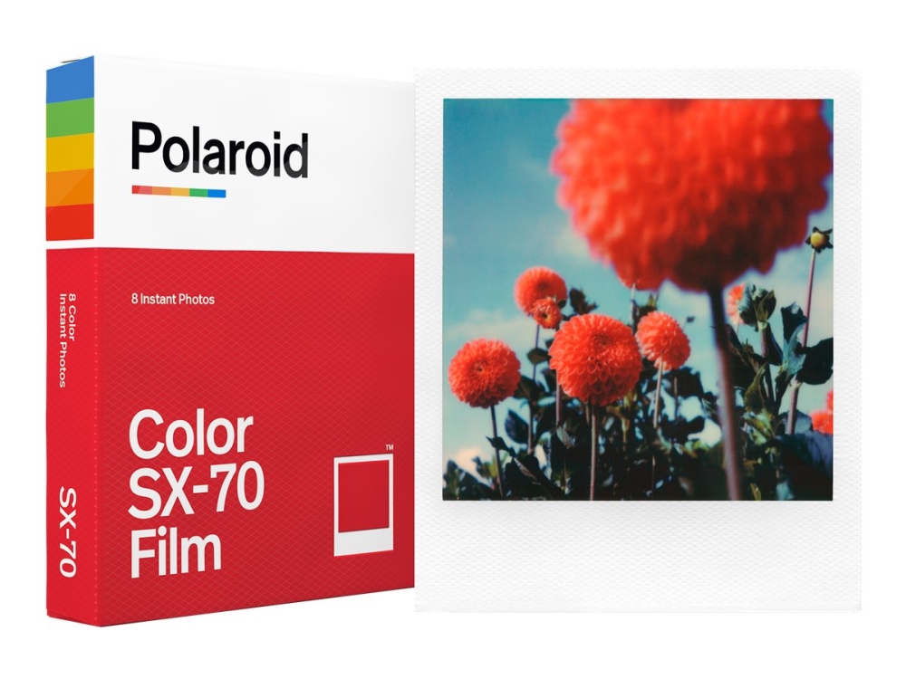 Polaroid - Färgfilm för snabbframkallning - SX-70 - ASA 160 - 8 exponeringar | Foto och video - Analog kamera - Instantkamera | GameStuff