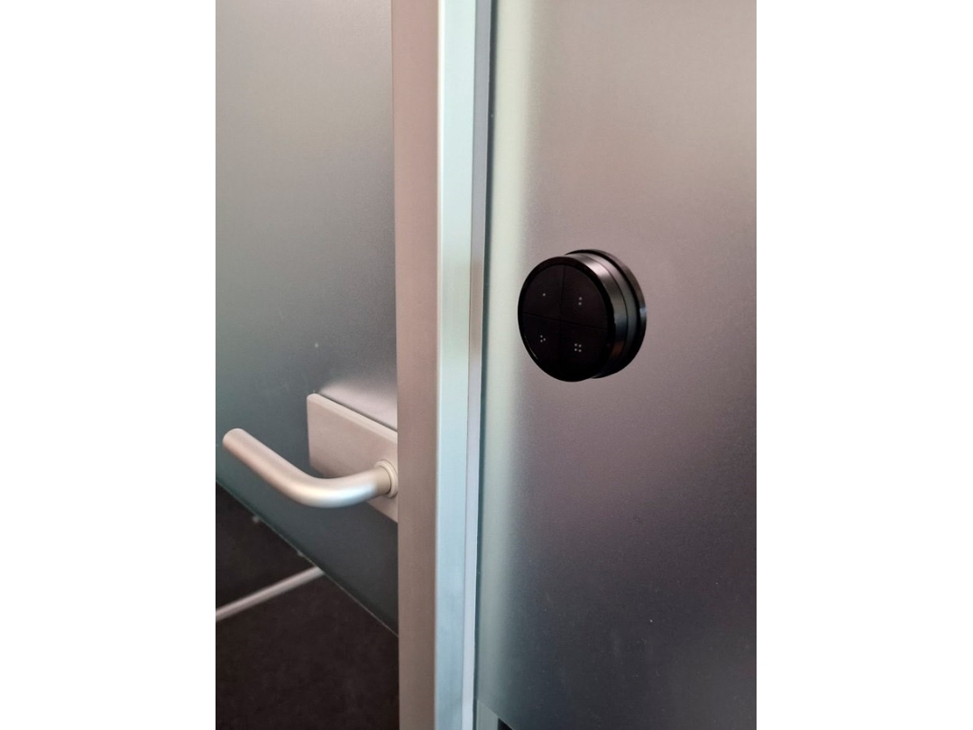 Light Solutions Rund Beslag Til Hue Tap Dial-Lyskontakt - Sort