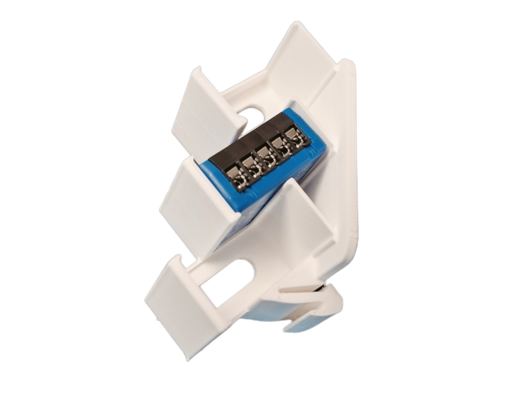 Light Solutions Din Rail Adapter For Shelly Mini - For 3 Pieces