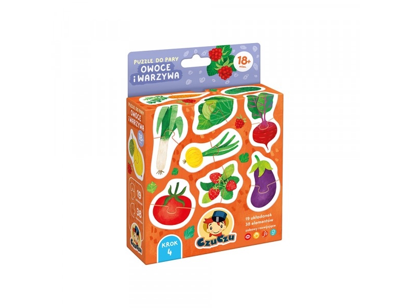 Czuczu Paired Puzzles - Obst Und Gemüse