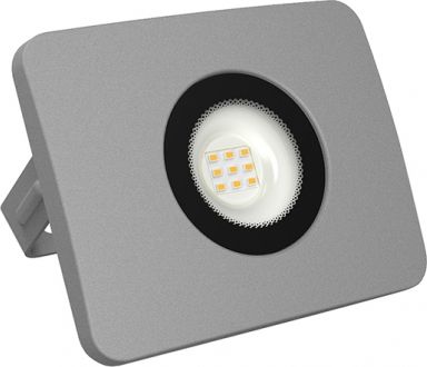 BestService-belysning SURFI LED 10 W, 750 lm, 6500 K, grå (LFL411G)