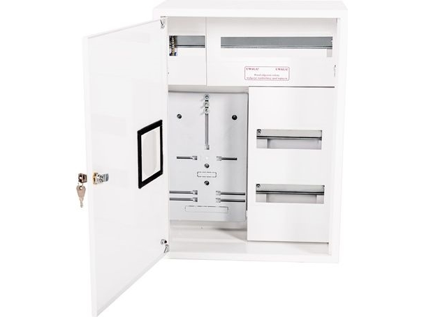 Alfako Sp. z o.o. 1x36 målerboks til påmontering, IP40, med lås, model A-RZ7