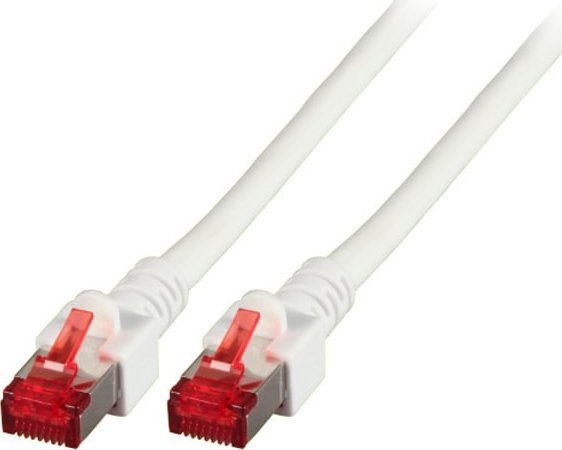 Patchkabel RJ45, CAT6 250Mhz, 0, 15m weiss, S-STP(S/FTP), LSOH