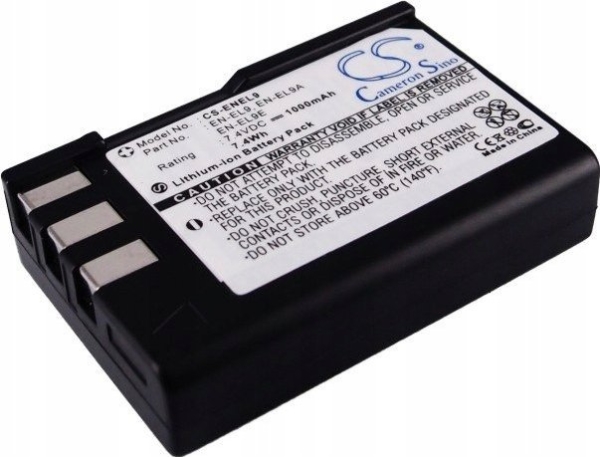 Rechargeable Cameron Sino Rechargeable Battery En-El9/En-El9a/En-El9e For Nikon/Cs-Enel9