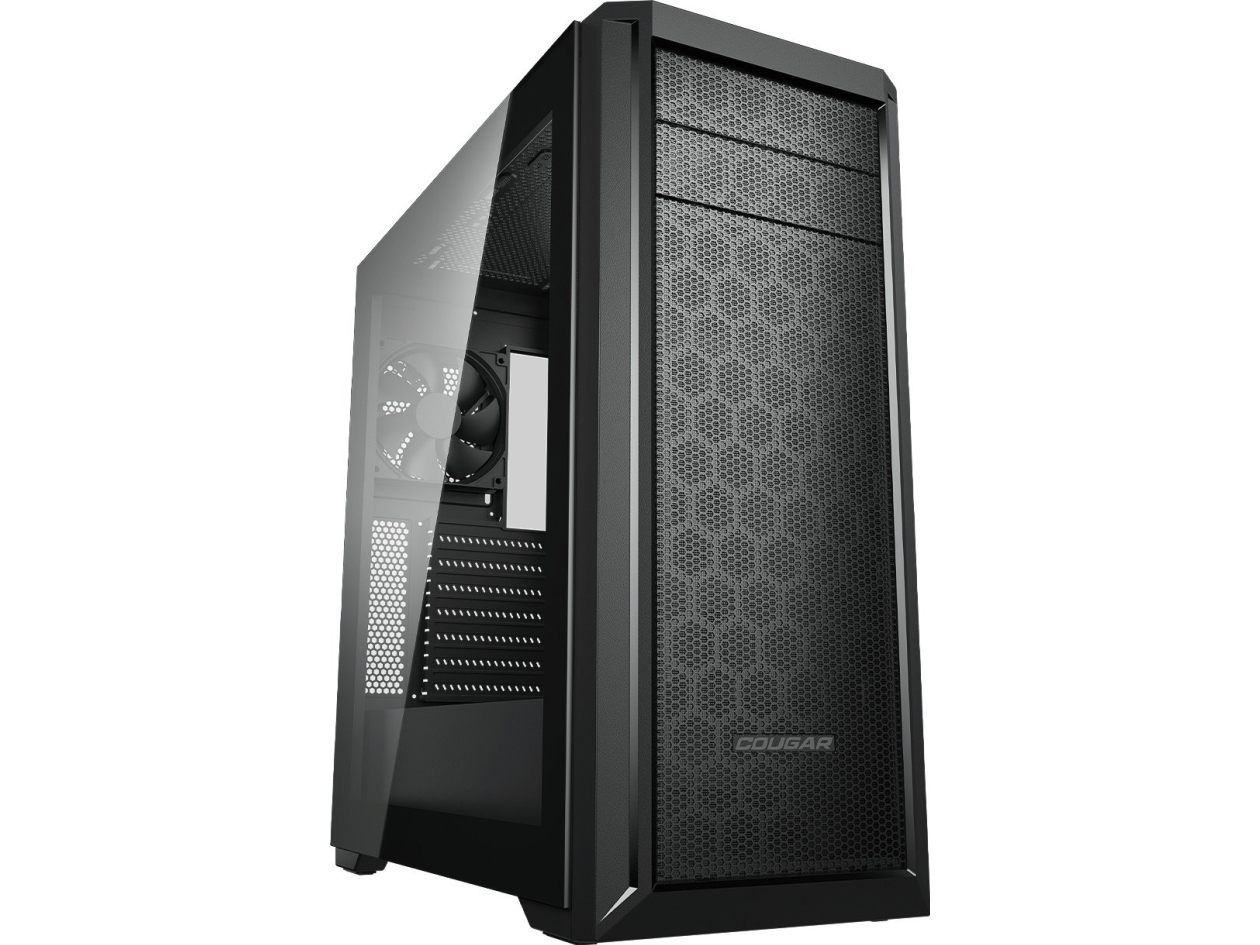 Cougar Gaming Mx330-G Procgr-5Nc3b-G, Midi Tower, Pc, Svart, Atx, Micro Atx, Mini-Itx, Spela, 16 Cm