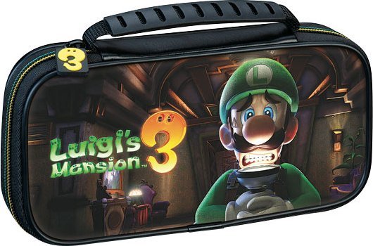 Nintendo Game Traveler Deluxe Travel Case Lite Luigi's Mansion 3
