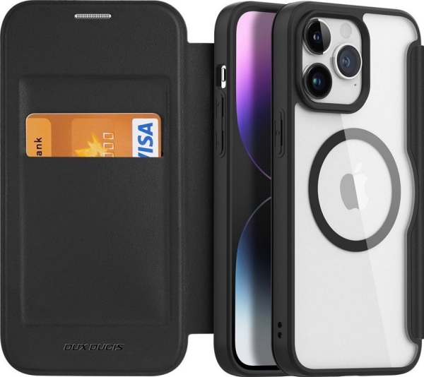 Dux Ducis Skin X Pro - Magsafe-Kompatibelt Folioetui Til Apple Iphone 15 Pro Til Millioner