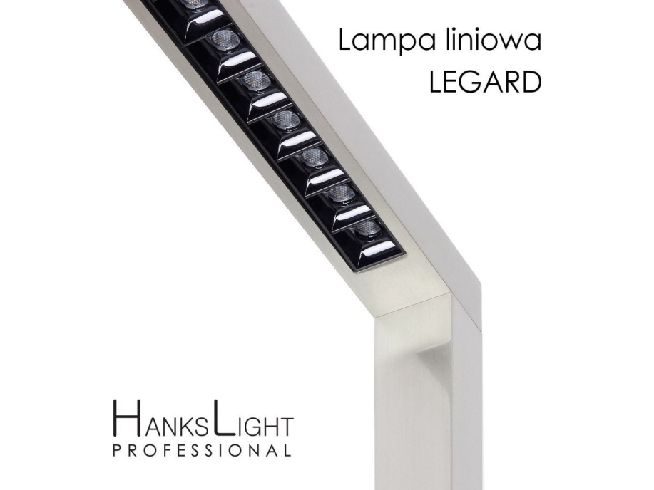 Stehleuchte Hankslight Led Lampe,,Stehend,Alu,1200*2146Mm,Oben21w/Unten36w,4000K